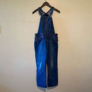Levi’s orange tab overalls